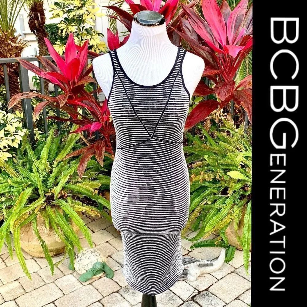 BCBGeneration Fitted Stretch Mini Dress
